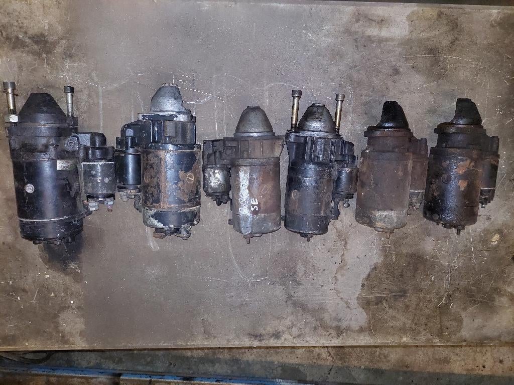 W114 W115 W116 W123 Mercedes startmotoren en dynamo’s, Auto-onderdelen, Motor en Toebehoren, Mercedes-Benz, Oldtimer onderdelen