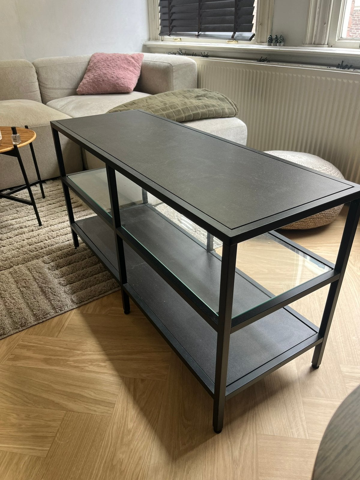 Tv meubel, Ophalen, 100 tot 150 cm, Zo goed als nieuw, 25 tot 50 cm