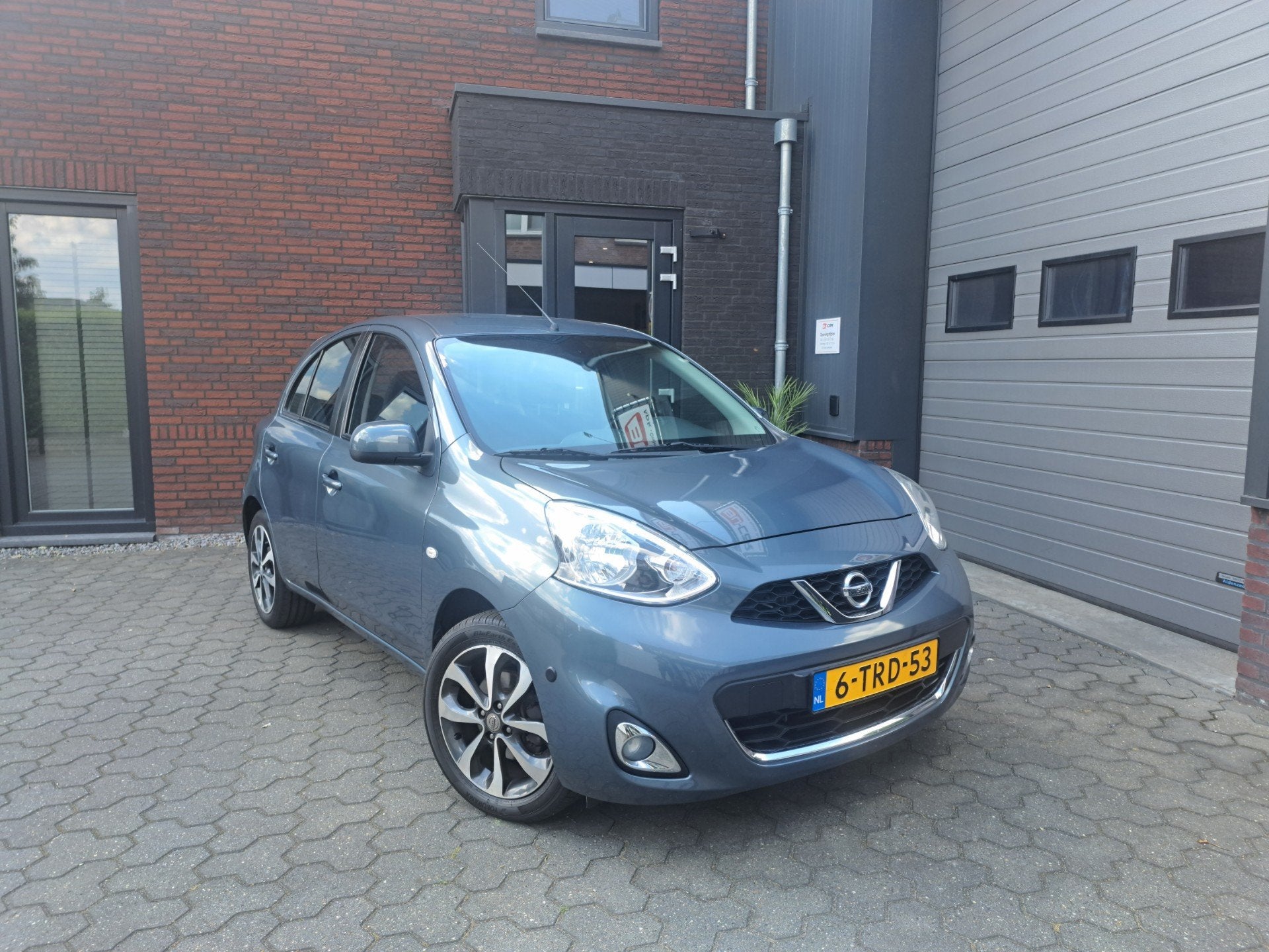 Nissan Micra 1.2 DIG-S Connect Edition 5D Automaat, Auto's, Nissan, Euro 5, Stof, Zwart, 1198 cc