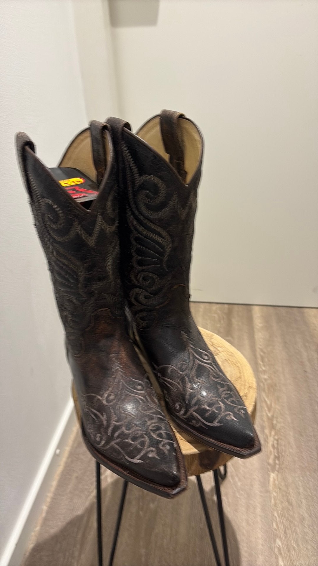 Sendra boots cowboylaarzen maat 41 incl verzenden, Bruin, Verzenden, Boots, Zo goed als nieuw