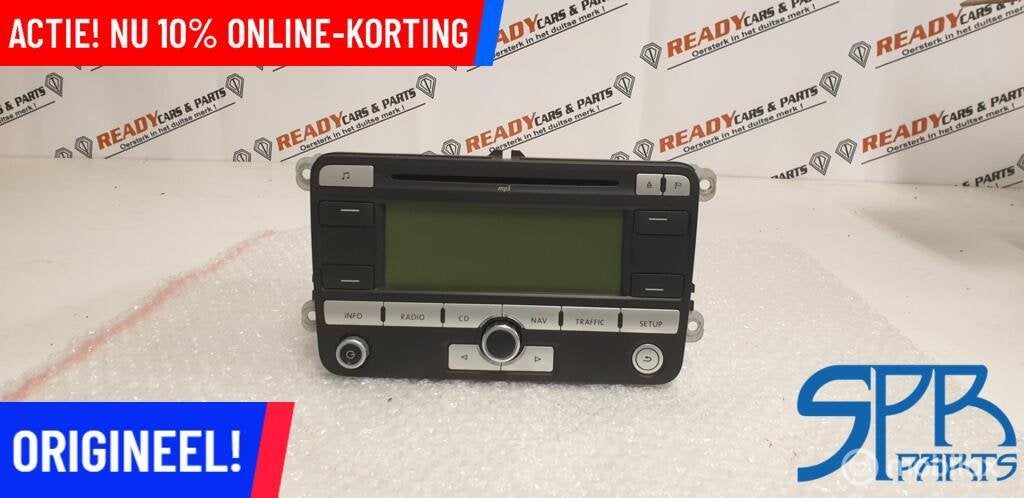 TOURAN CADDY TIGUAN GOLF RNS 300 RADIO Navigatie 1K0035191D, Gebruikt, Ophalen of Verzenden
