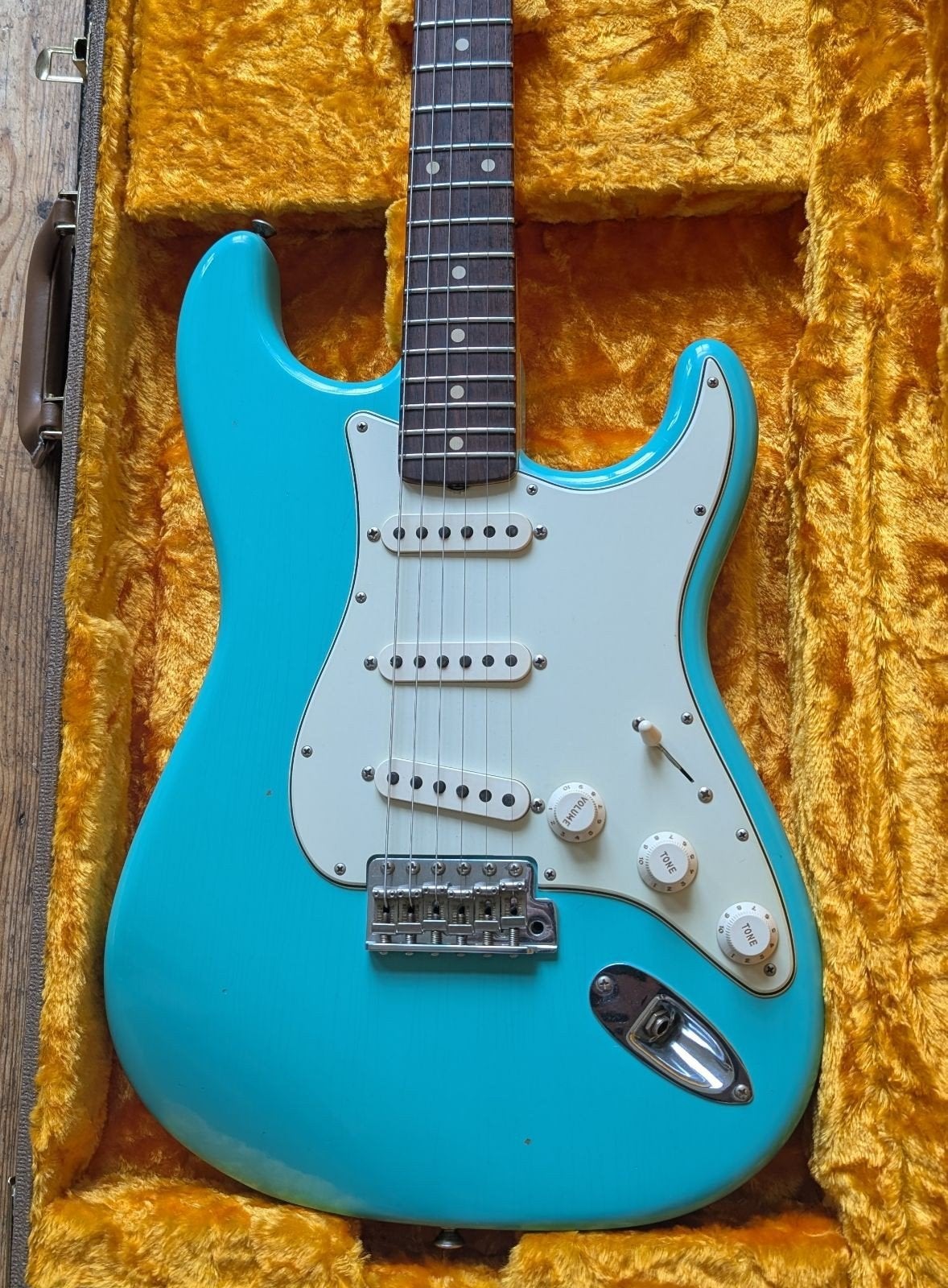 Fender Custom Stratocaster 60 relic ruil, Ophalen, Zo goed als nieuw, Solid body, Fender