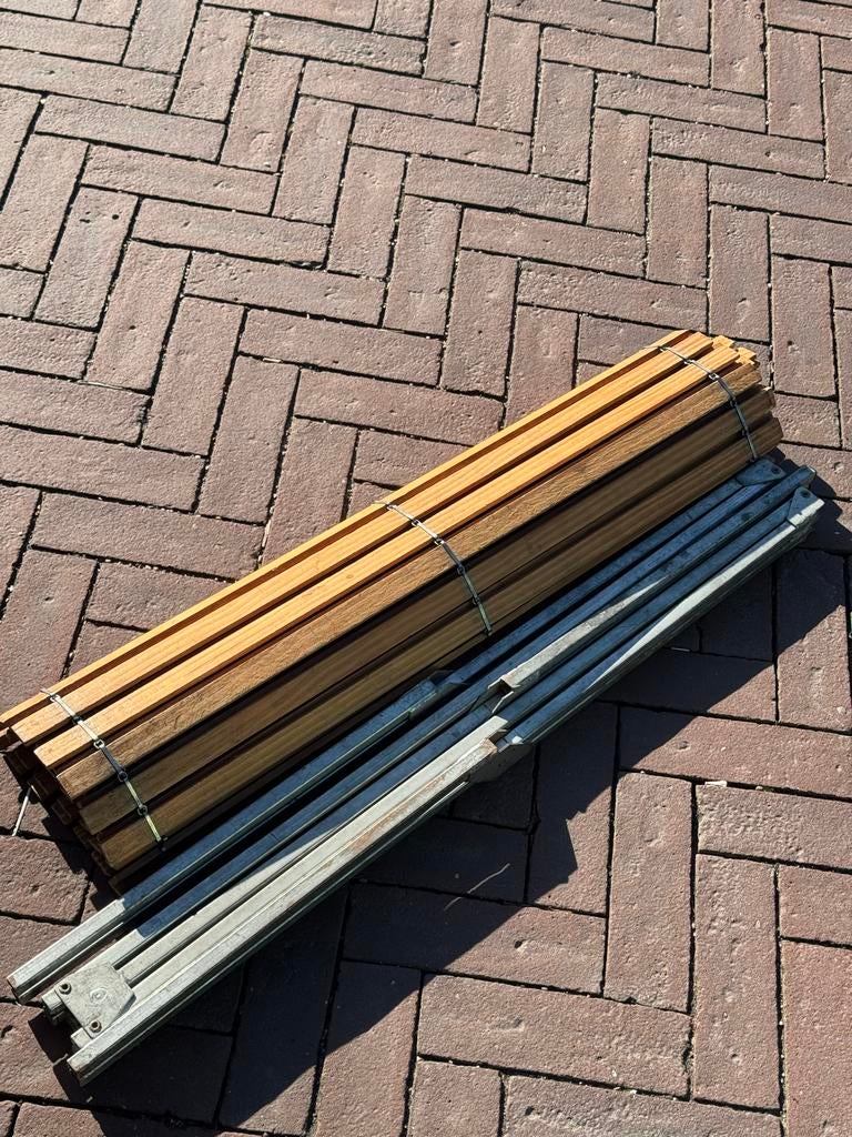 Praktische inklapbare markttafel - Ideaal voor evenementen, Ophalen, Gebruikt, 50 tot 100 cm, 150 tot 200 cm