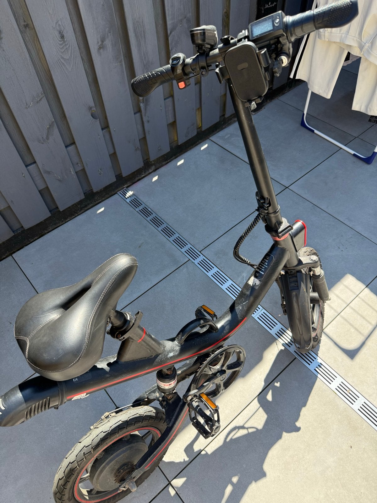 Ouxi V1 Elektrische Fiets, Minder dan 30 km per accu, Gebruikt, Minder dan 47 cm, Ophalen