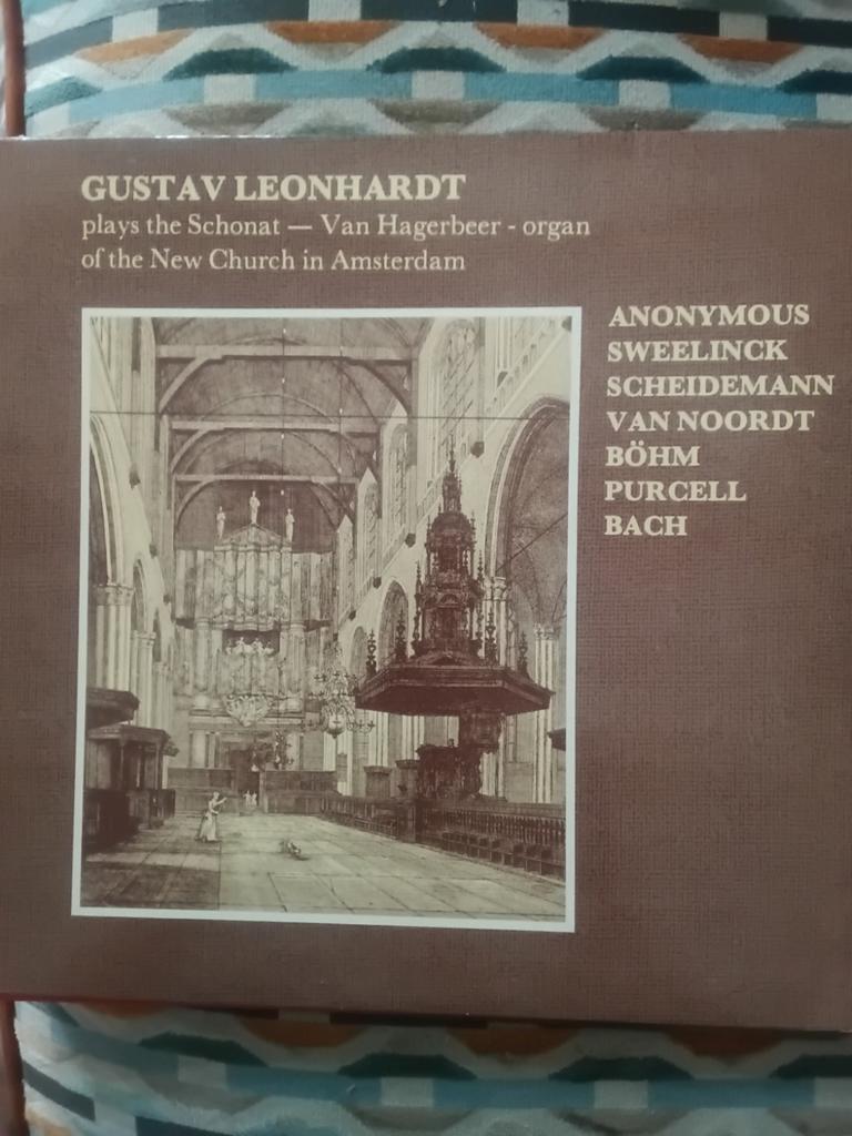 Gustav Leonhardt - Orgelmuziek Nieuwe Kerk Amsterdam, Verzenden, Barok, Gebruikt, Orkest of Ballet