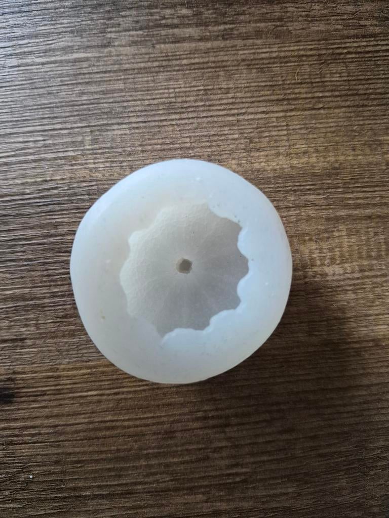 Grote nieuwe ongebruikte pompoen kaarsenmal. 5,5cm doorsnee, Ophalen of Verzenden, Nieuw