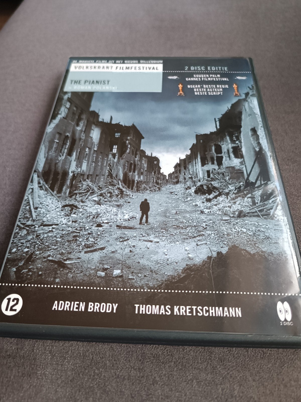 The pianist - dvd, Alle leeftijden, Ophalen of Verzenden, Zo goed als nieuw, Overige gebieden
