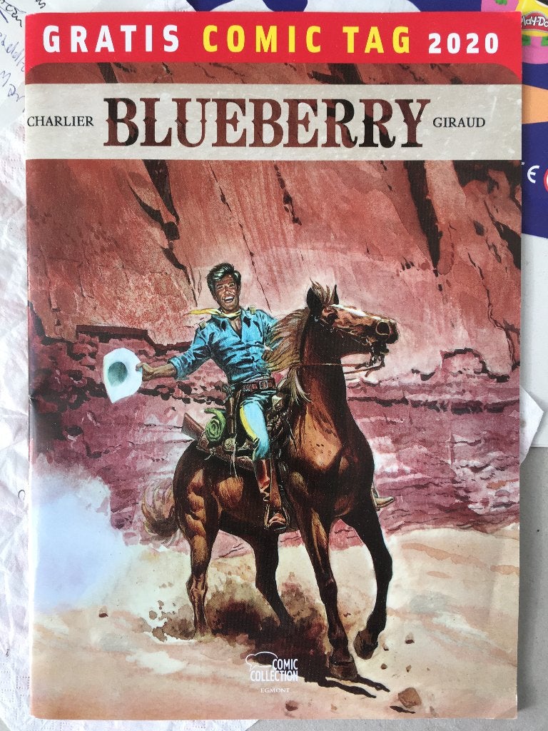 BLUEBERRY * DER SHERIFF * special edition * German paperback, Eén stripboek, Ophalen of Verzenden, Zo goed als nieuw, Moebius