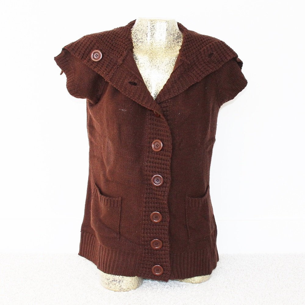 Casual Clothing Vestje Bruin2 (XL) - 38 € 25,-, Overige kleuren, Ophalen of Verzenden, Zo goed als nieuw, Maat 46/48 (XL) of groter