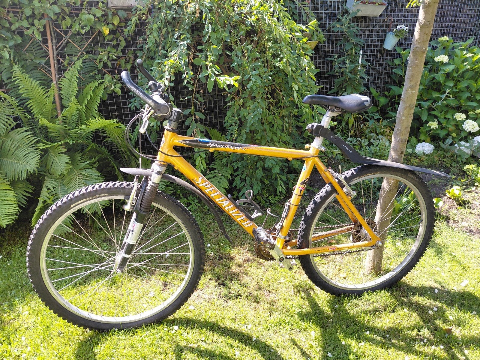 Specialized Hardrock Mountainbike - Geel, Minder dan 45 cm, Ophalen, Gebruikt, Overige merken