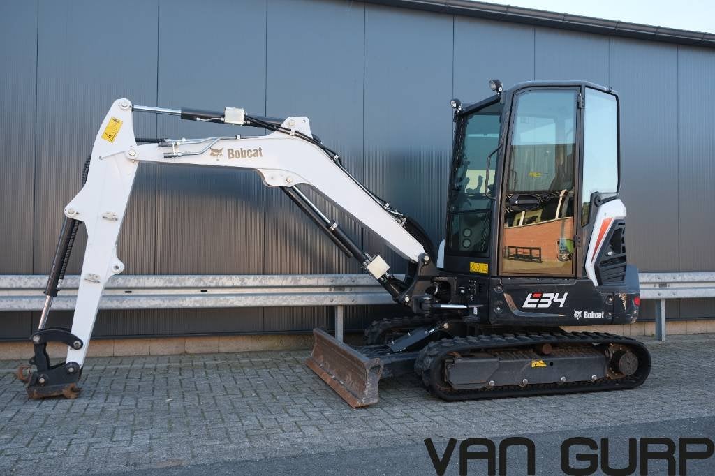 Bobcat E34 | 2022 | 420h (bj 2022), Graafmachine