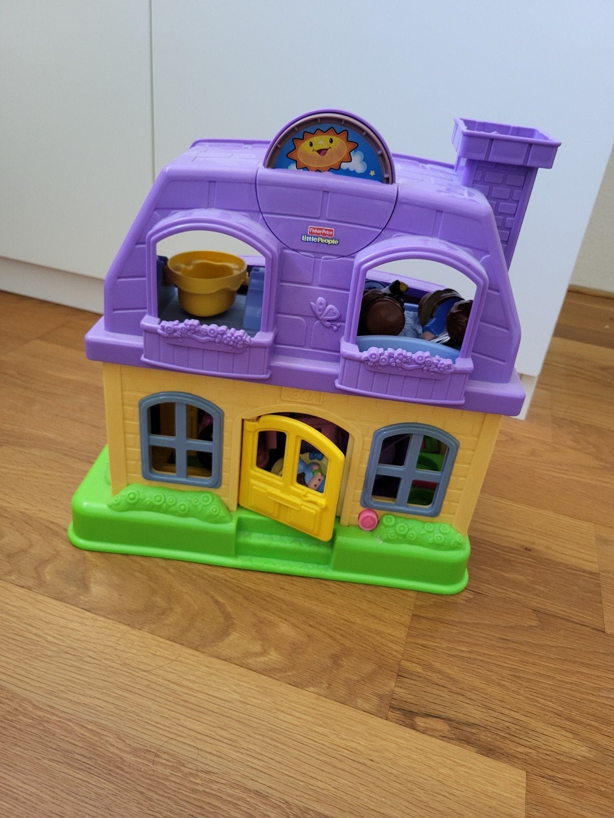 Fisher Price Little People, het woonhuis., Ophalen, Gebruikt, Speelset
