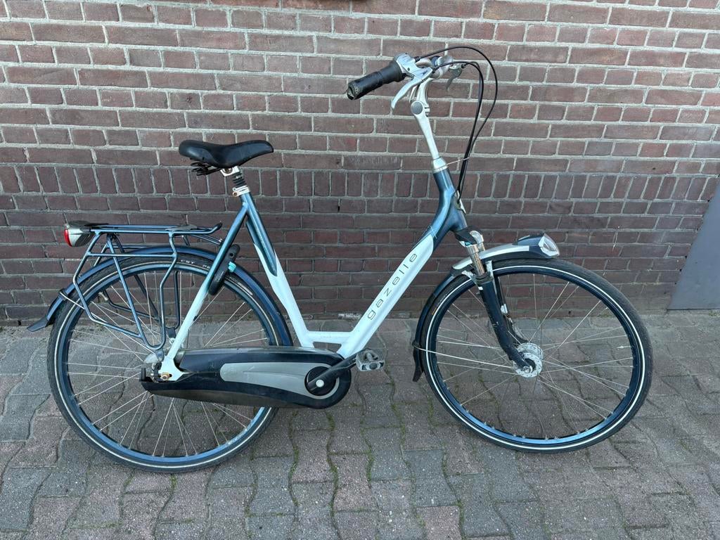 Te koop Gazelle Montreux damesfiets 61cm opknapper, Gebruikt, Versnellingen, Gazelle, 56 cm of meer