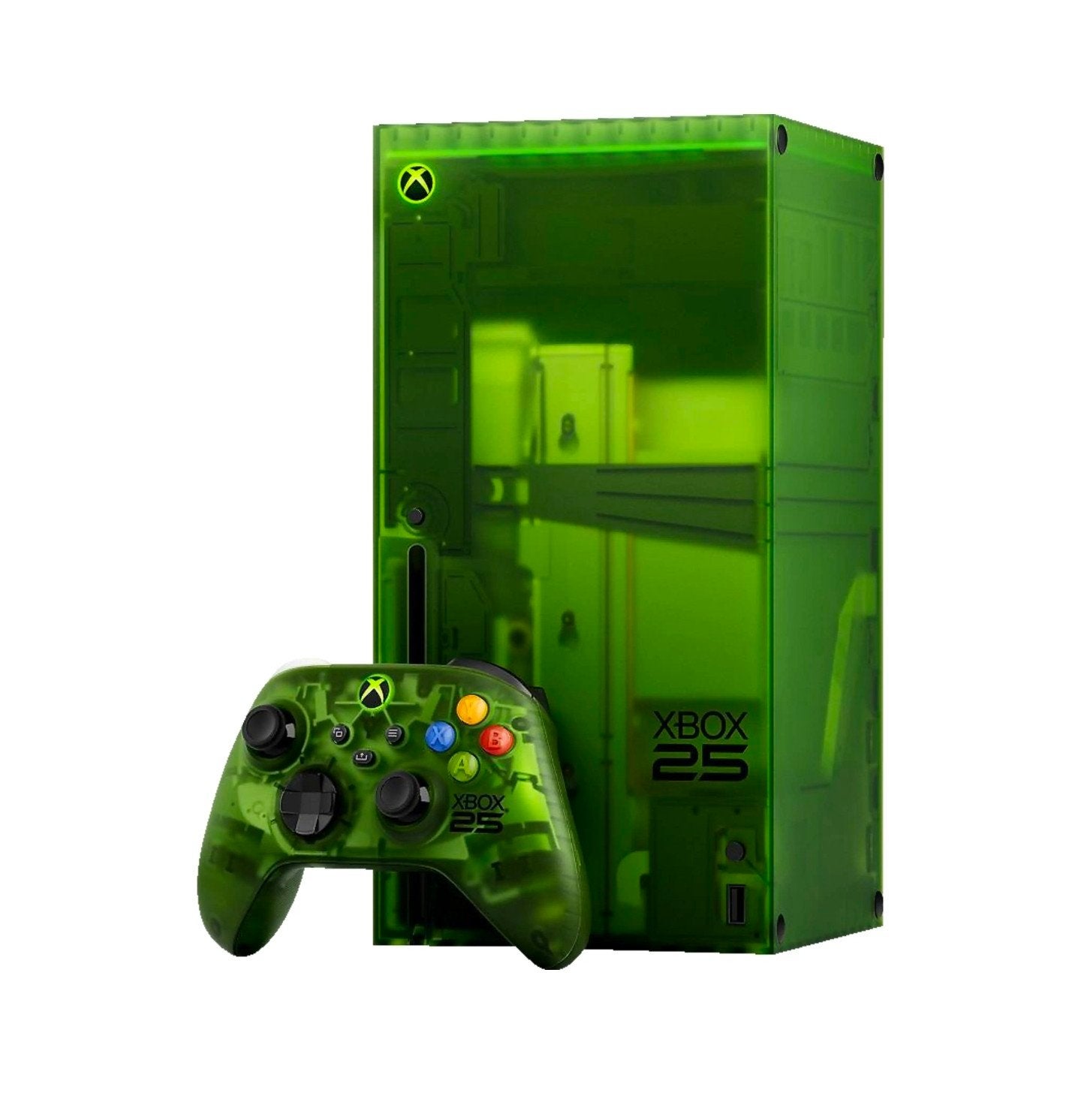 MICROSOFT XBOX SERIES X25 LIMITED EDITION, Spelcomputers en Games, Ophalen, 1 TB, Met 1 controller, Xbox One X