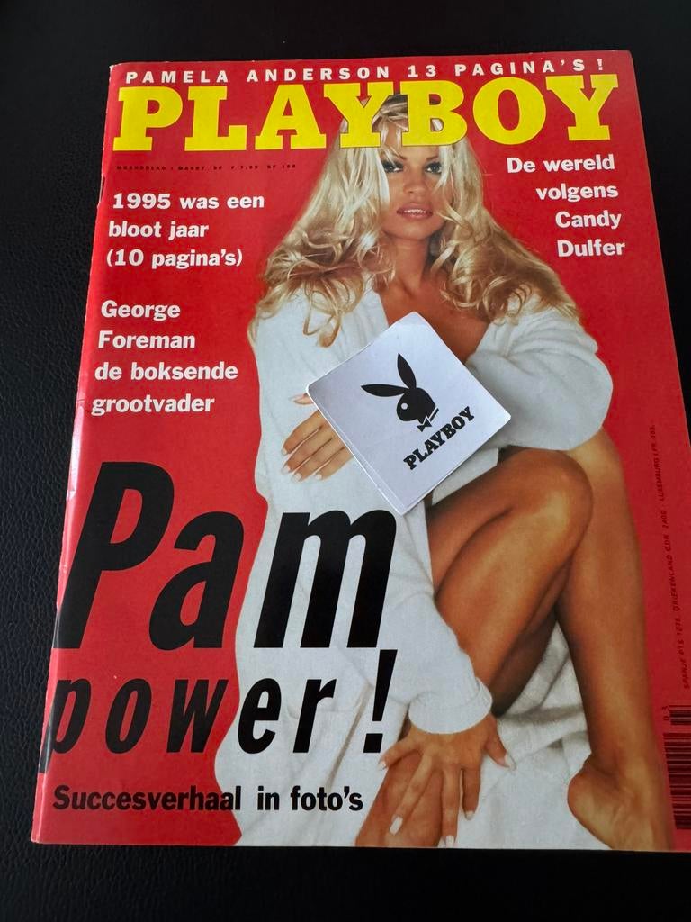 playboy met pamela anderson  12.50 per stuk, Verzenden, Zo goed als nieuw