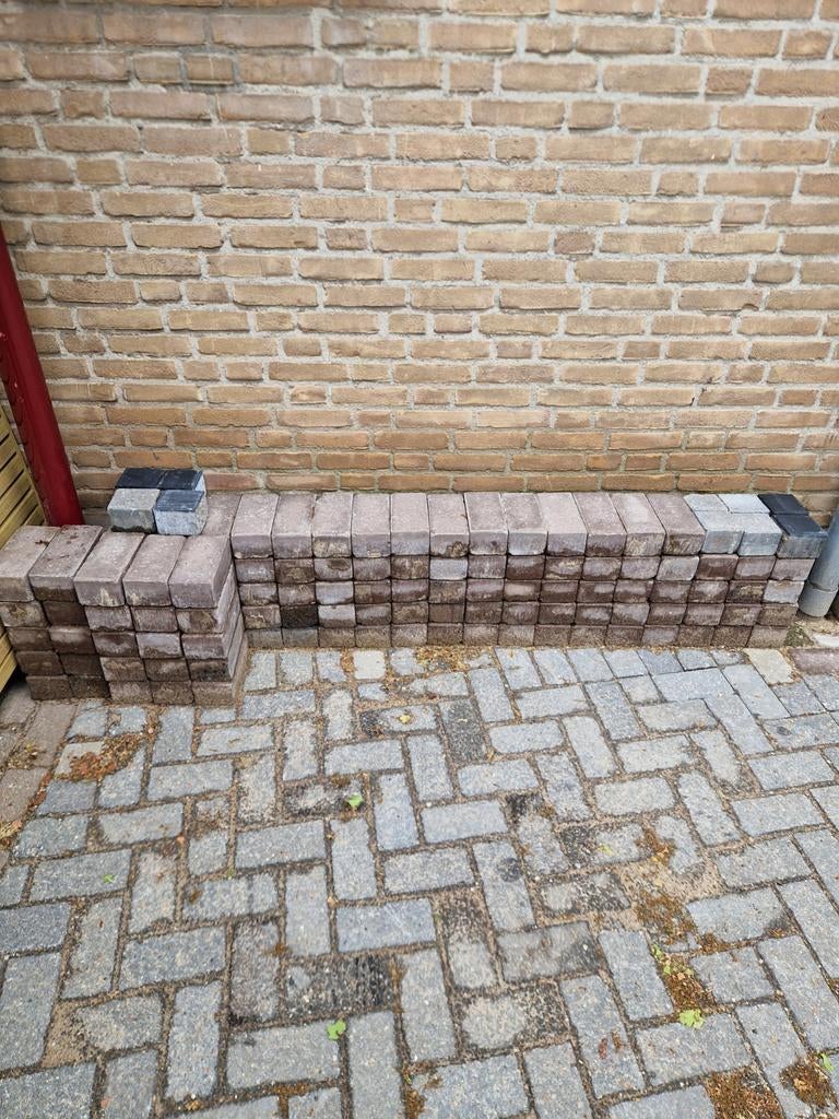 Klinkers - 20x10x8 cm, Tuin en Terras, Tegels en Klinkers, Ophalen, Overige materialen, Gebruikt, Overige typen
