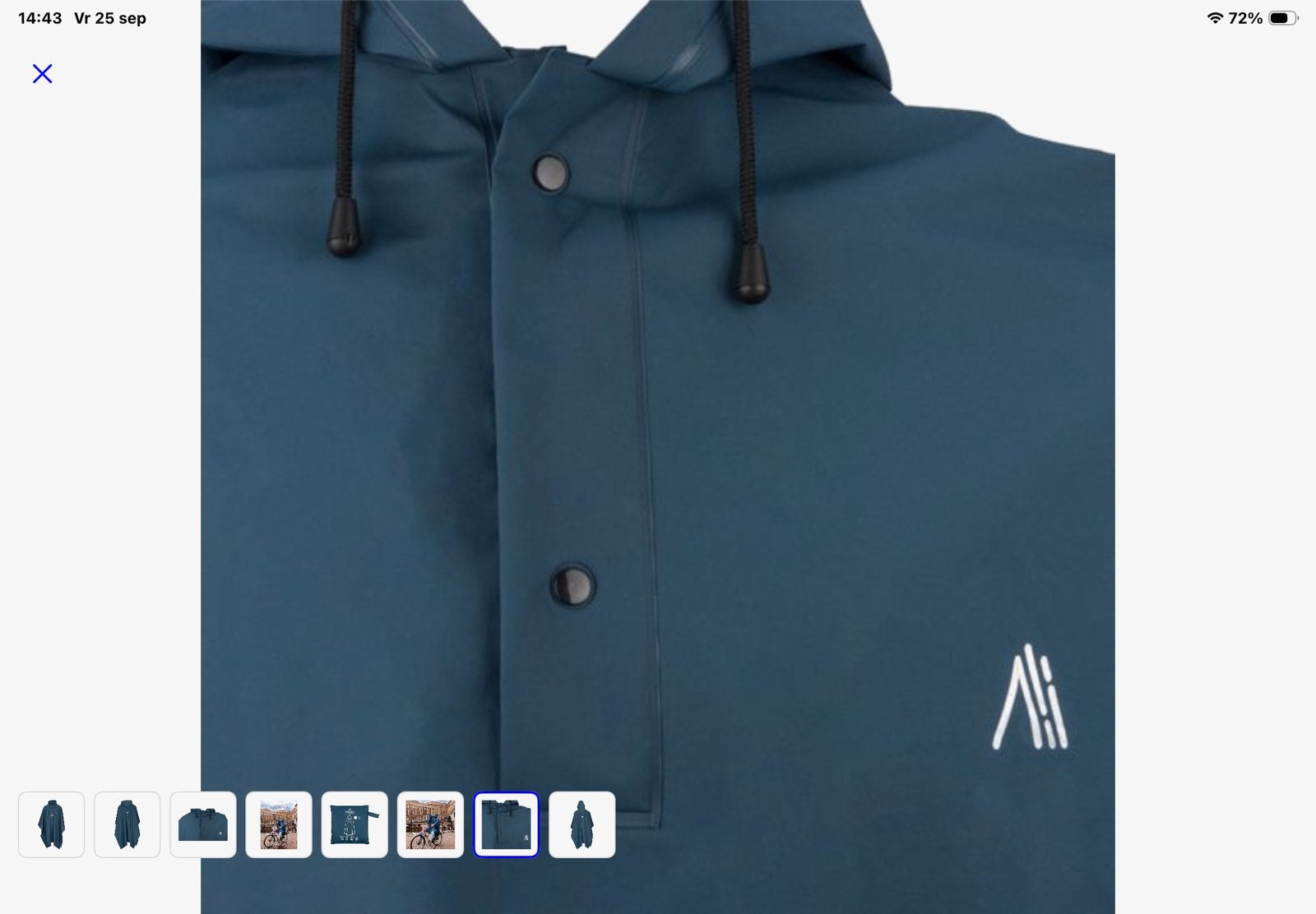 Nieuwe Heren Regenponcho L/XL - Ongebruikt cadeau, Kleding | Heren, Ophalen of Verzenden, Nieuw