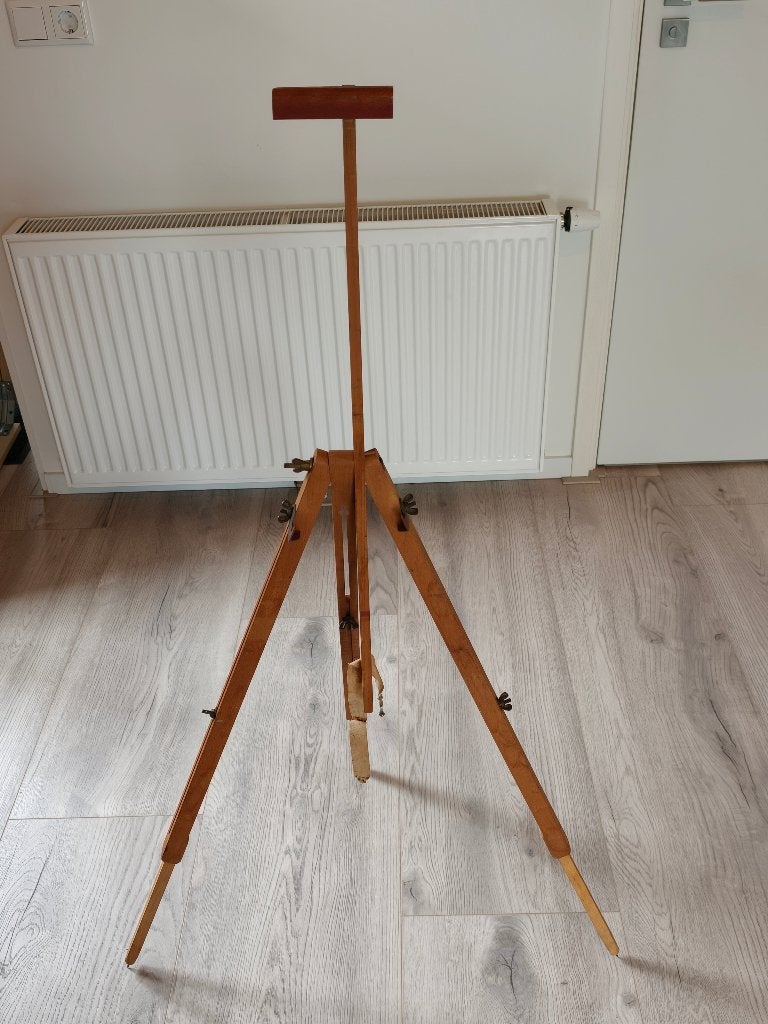 Vintage - Houten veldezel, Ophalen