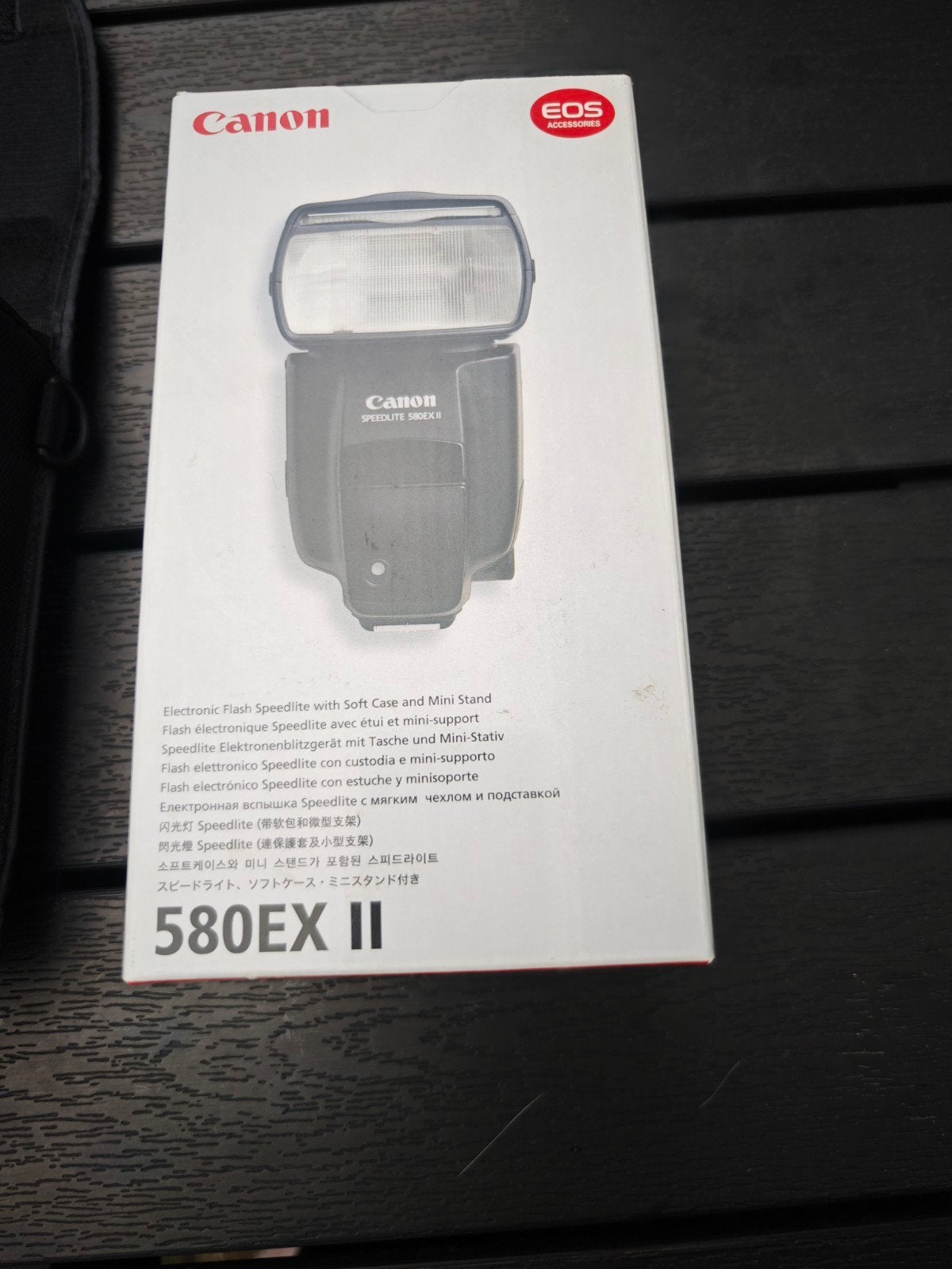 Canon Speedlite 580EX II Flitser met accessoires, Canon, Canon, Externe flitser, Ophalen of Verzenden