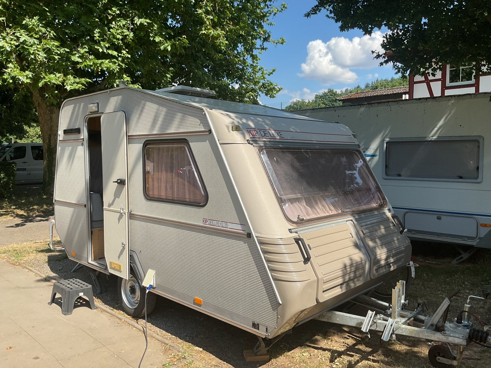 Mooie originele Kip De Luxe KL35, Caravans en Kamperen, Overige typen, Rondzit, Kip, Tot en met 3