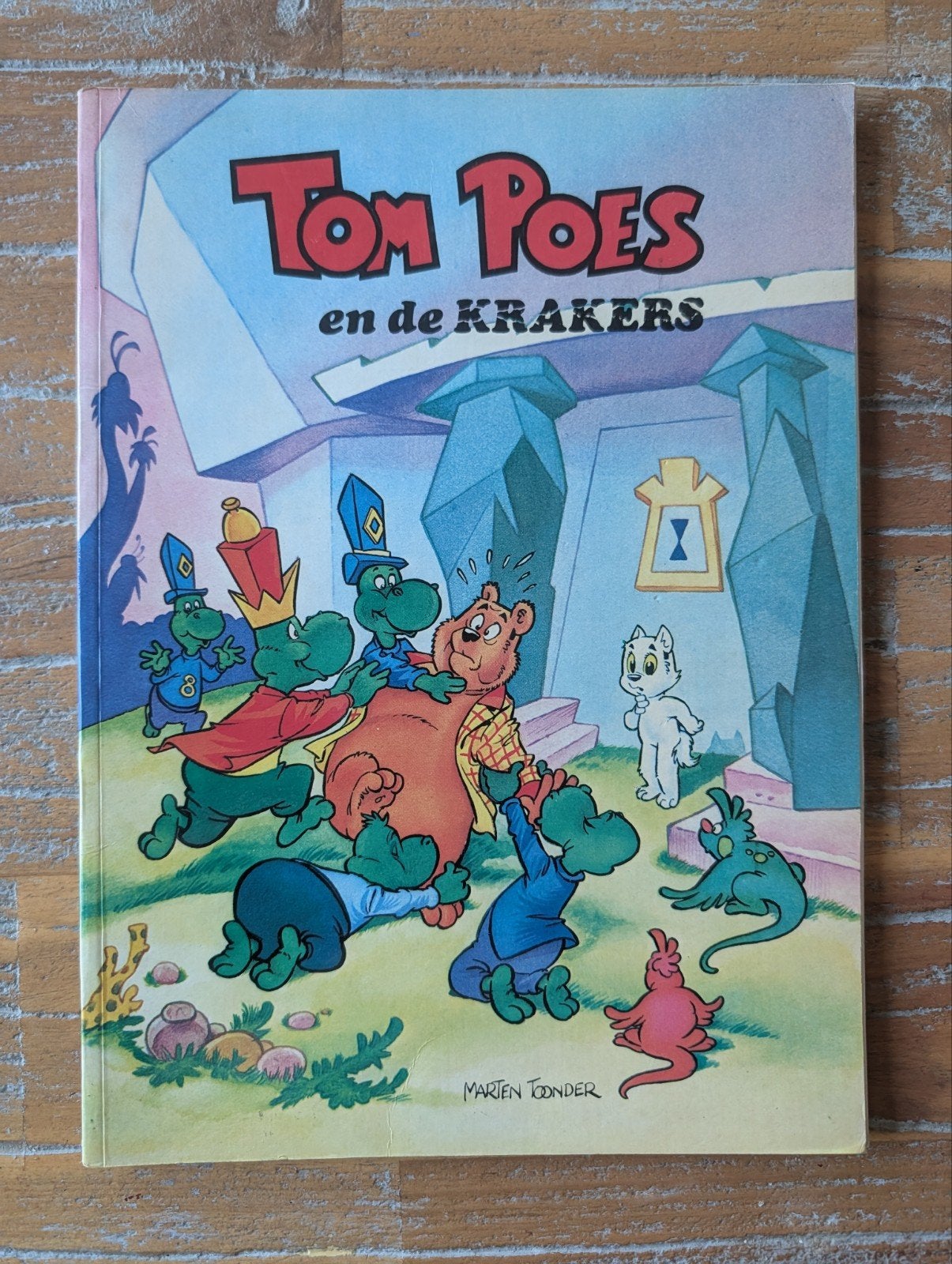 Tom Poes en de Krakers, Eén stripboek, Ophalen of Verzenden, Gelezen, Marten Toonder