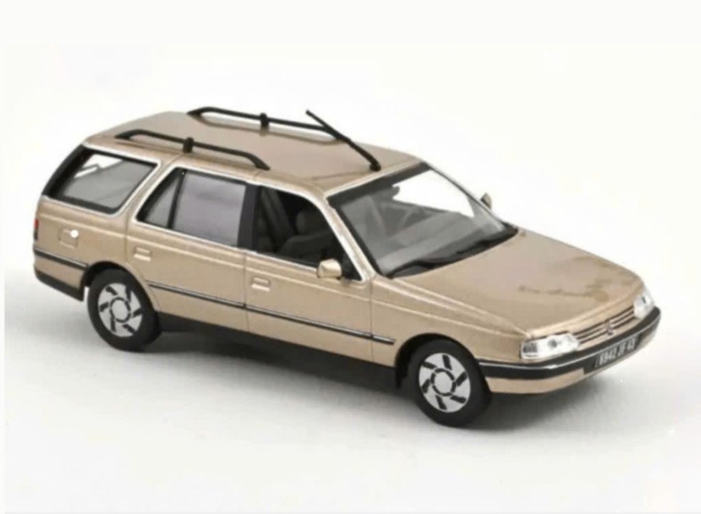 Peugeot 405 Break 199 Beige schaal 1/43 NOREV REF. 474557, Hobby en Vrije tijd, Modelauto's | 1:43, Verzenden, Nieuw, Auto, Norev