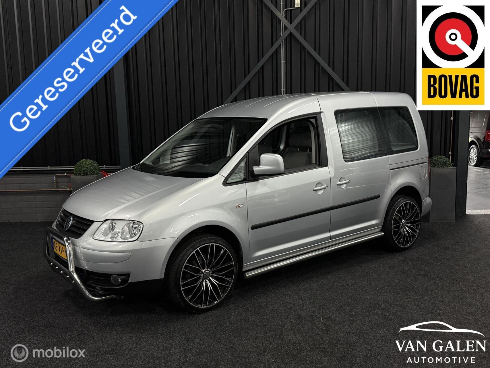 Volkswagen Caddy Combi 1.6 Highline Zeer netjes! Cruise|Airc, Voorwielaandrijving, 12 maanden, Gebruikt, Multifunctioneel stuurwiel