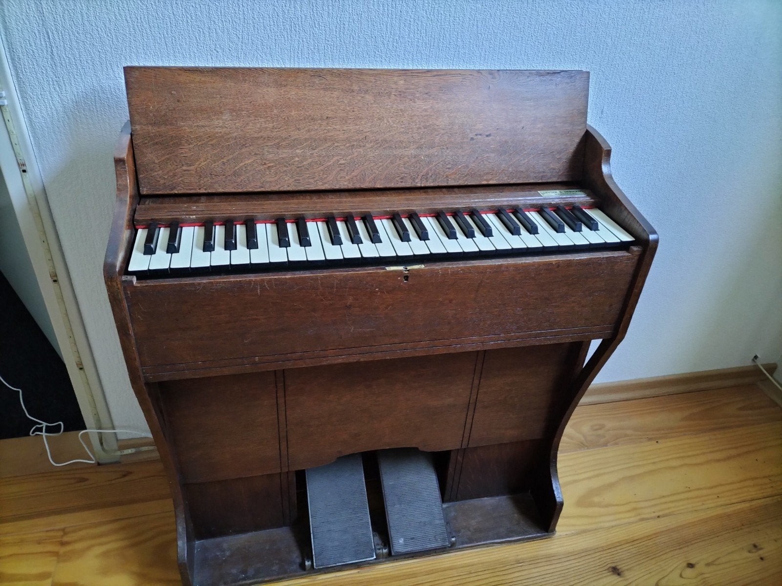 Klein draagbaar harmonium, Ophalen, Gebruikt, 1 klavier, Harmonium