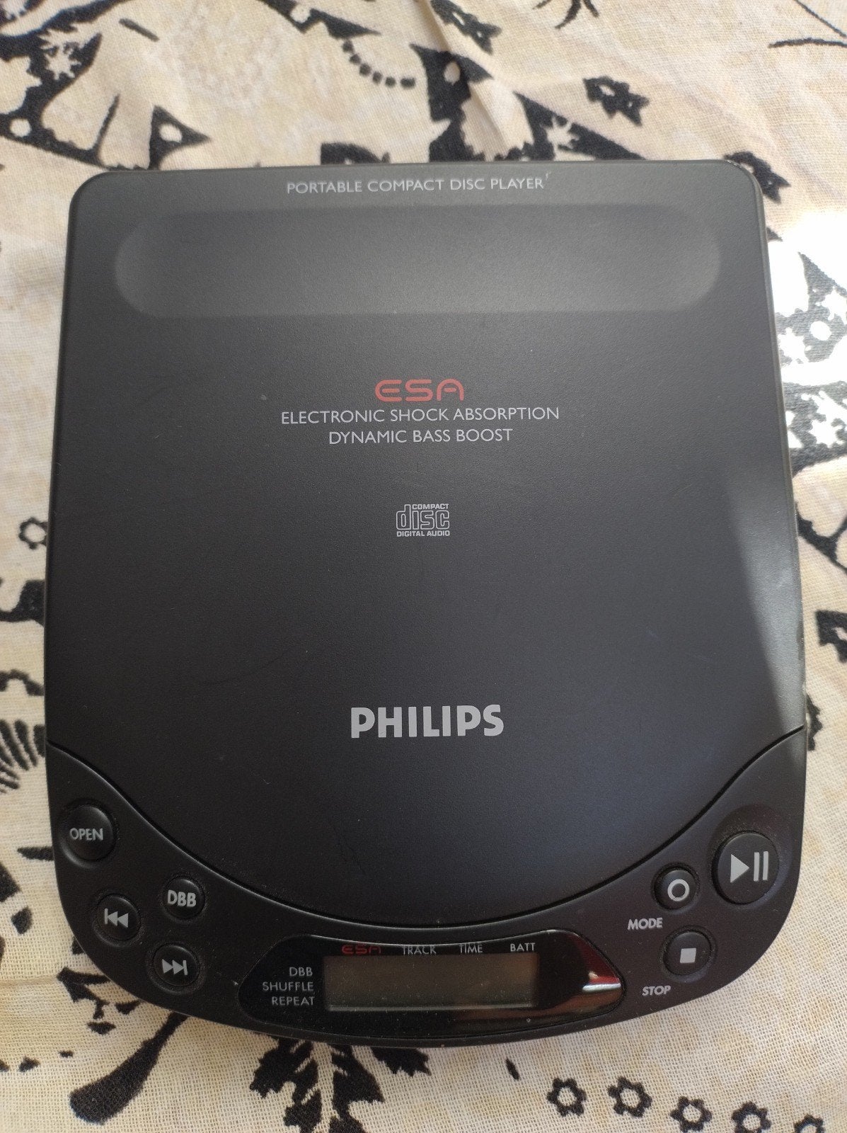 Philips AZ6843 Discman in nieuwstaat met originele adapter, Audio, Tv en Foto, Walkmans, Discmans en Minidiscspelers, Ophalen of Verzenden