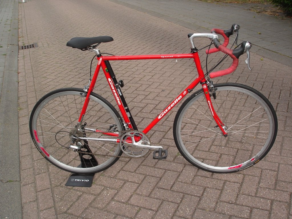 Gazelle Champion Mondial Special Shimano 600 vintage, Ophalen, Jaren '60 of nieuwer, Velgrem, 55 tot 59 cm