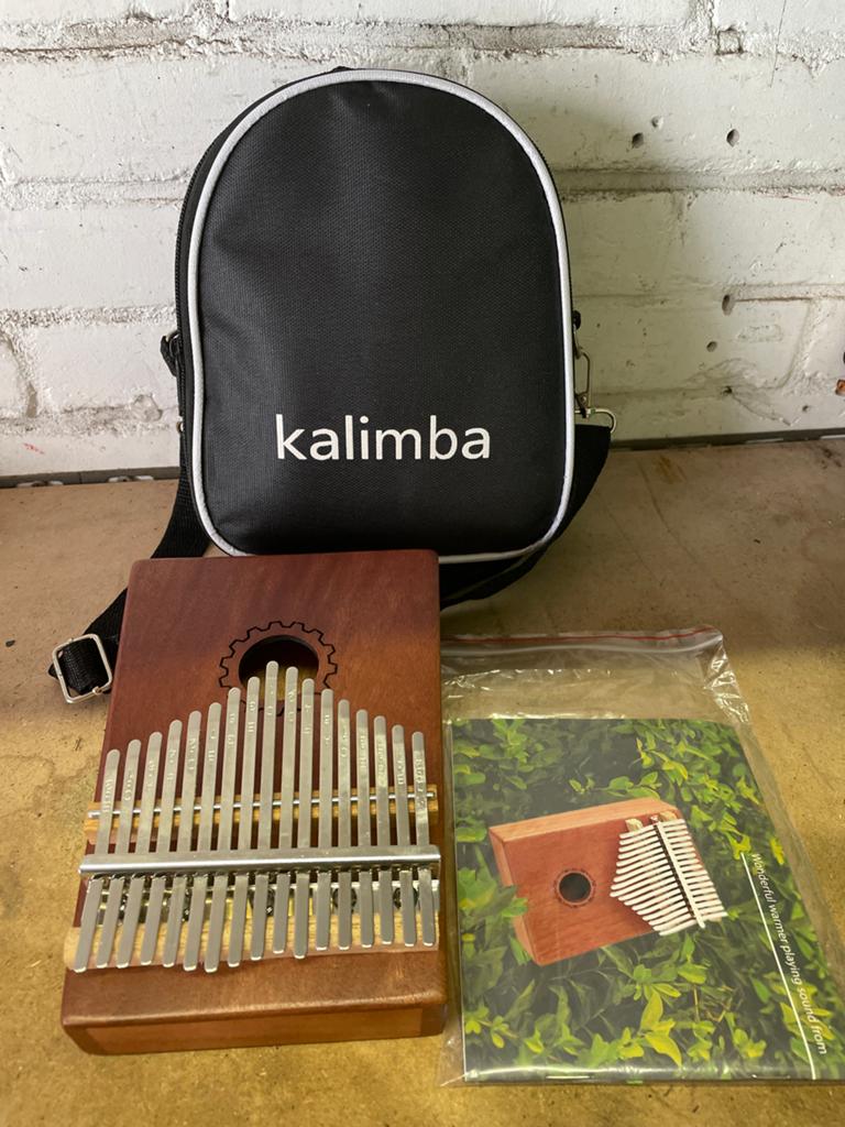 Kalimba met draagtas - Zo goed als nieuw, Ophalen of Verzenden, Zo goed als nieuw