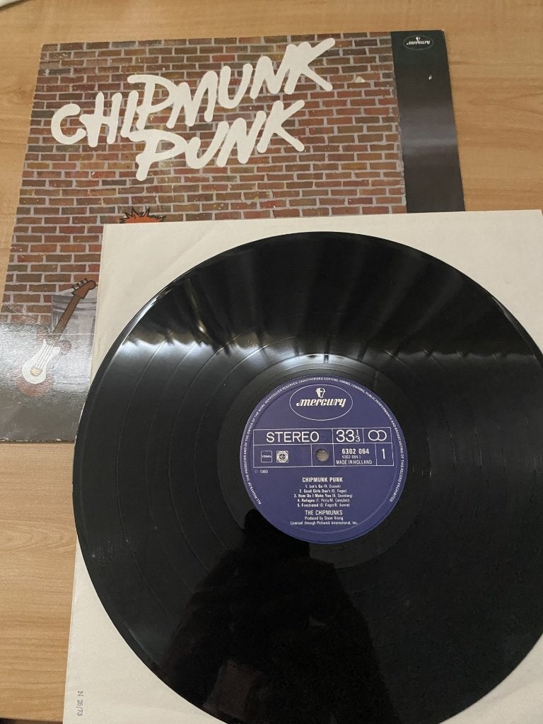 The Chipmunks – Chipmunk Punk, LP, Pop, Ophalen of Verzenden, Zo goed als nieuw