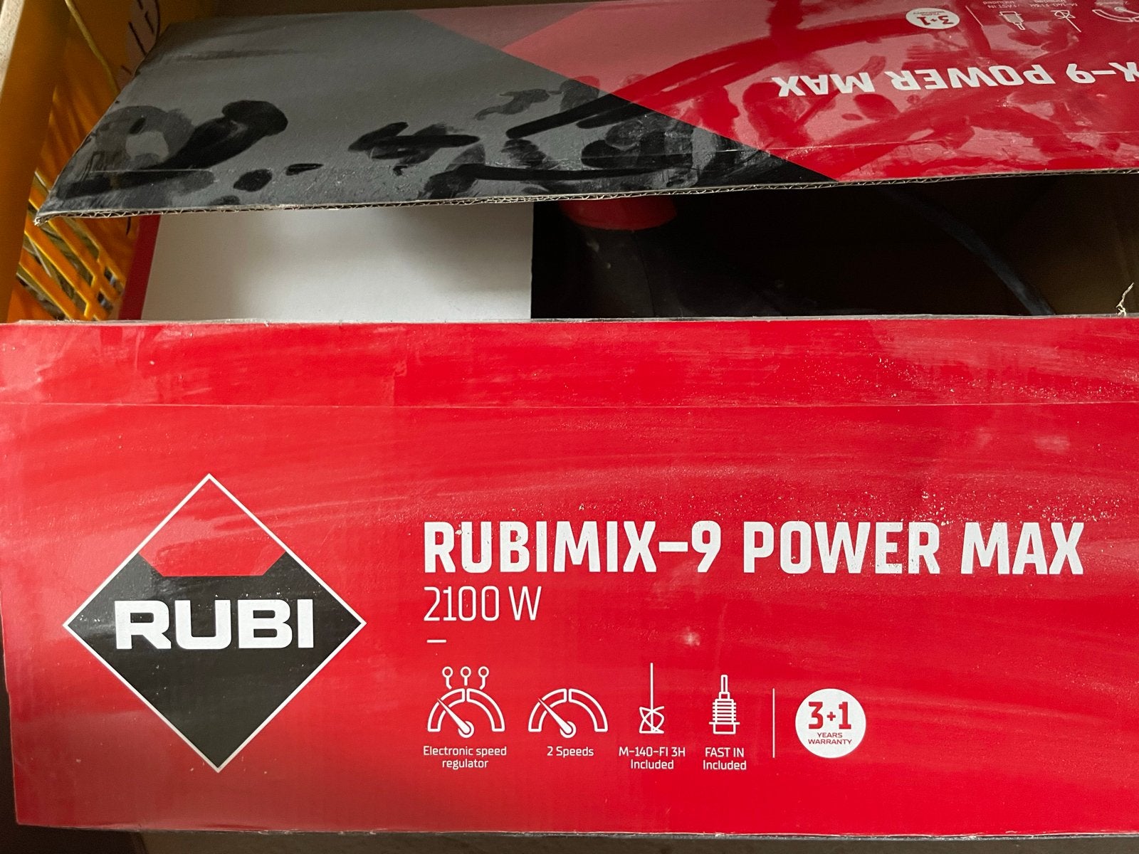 Rubimix-9 Power Max 2100W Mengmachine, Ophalen, Gebruikt