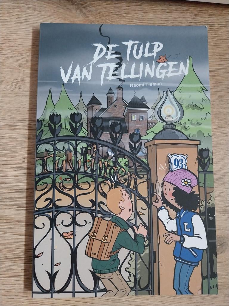 De tulp van tellingen - naomi tieman boek, kinder leesboek, Ophalen of Verzenden, Zo goed als nieuw, Naomi tieman