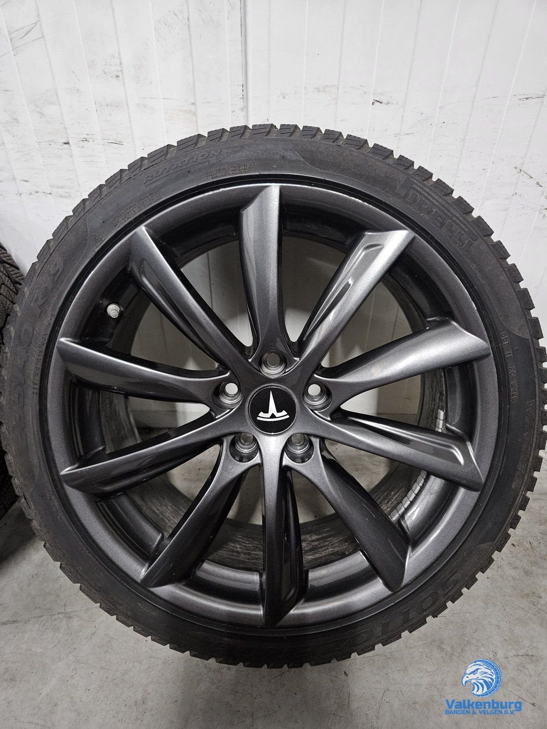 6-7mm! Tesla Model 3 19 inch Sport Wheel antraciete velgen 5, Auto-onderdelen, 19 inch, Gebruikt, -, -