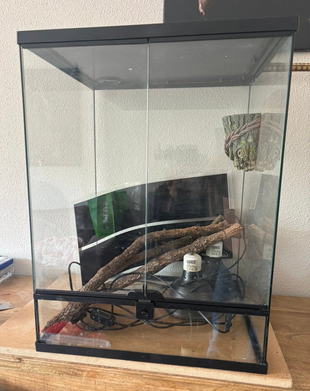 Terrarium 45 x 45 x 60, Dieren en Toebehoren, Ophalen, Gebruikt, Terrarium of Paludarium