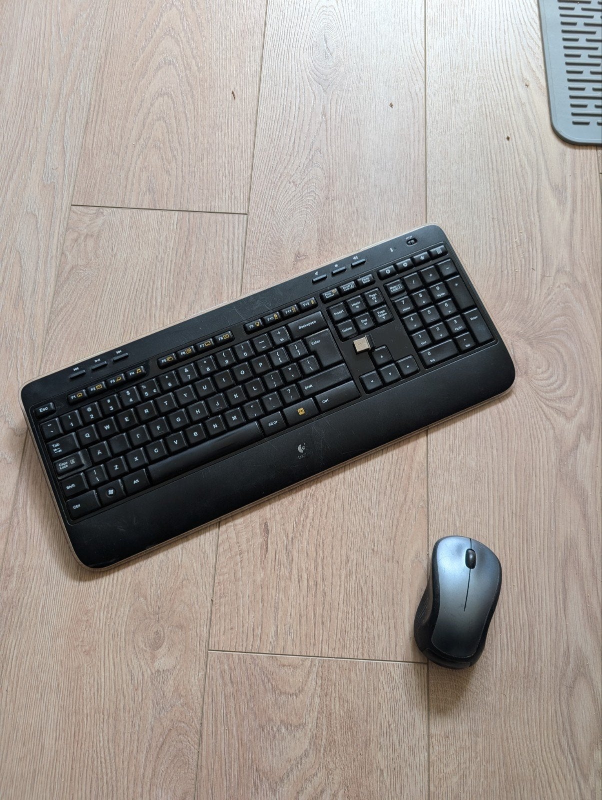 Logitech K520 Draadloos Toetsenbord en Muis Set, Computers en Software, Ophalen, Gebruikt, Logitech, Draadloos