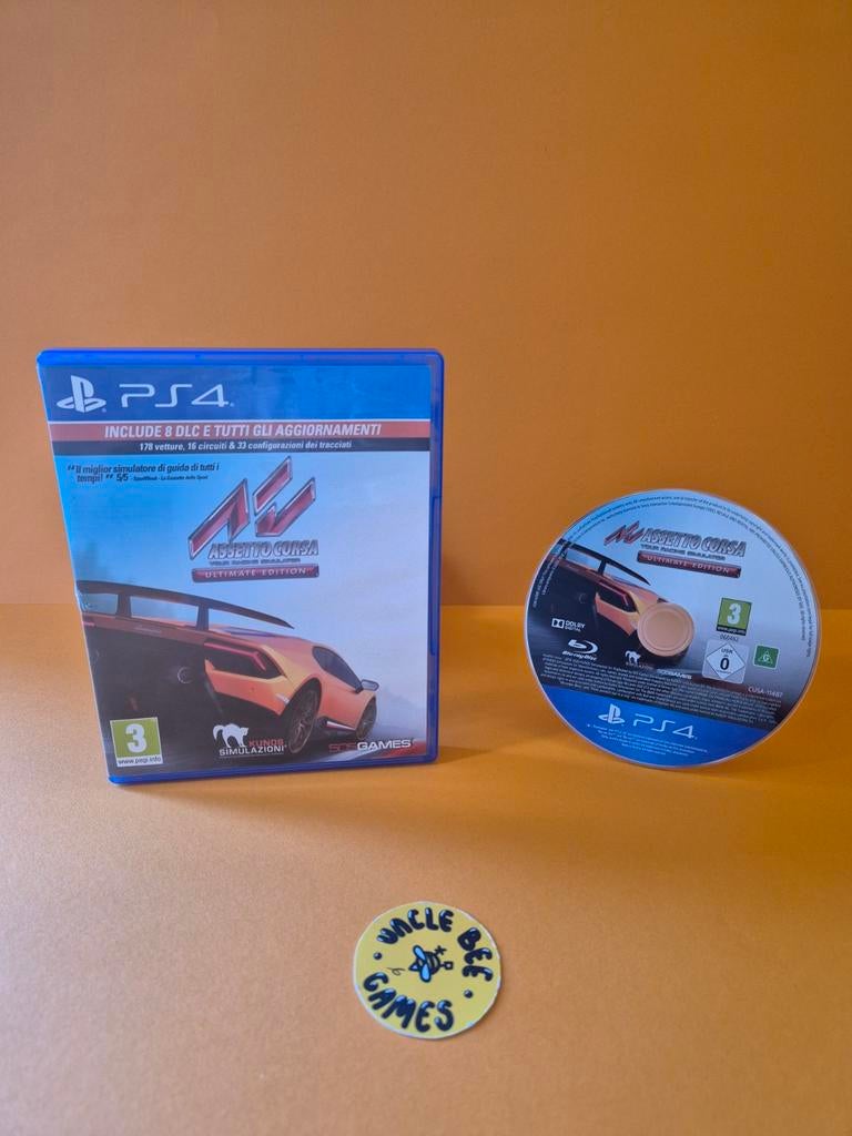 Assetto Corsa Ultimate Edition, Spelcomputers en Games, Games | Sony PlayStation 4, Zo goed als nieuw, Simulatie, 1 speler, Vanaf 3 jaar