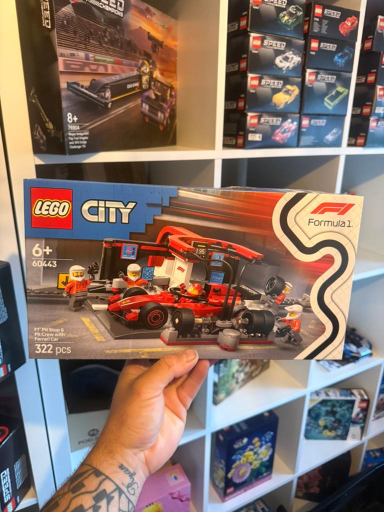 Lego 60443 pitstop nieuw in doos, Ophalen of Verzenden, Zo goed als nieuw