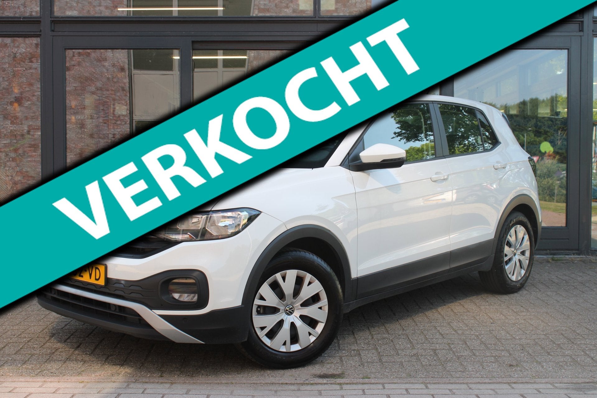 Volkswagen T-Cross 1.0 TSI T-Cross | Trekhaak | Carplay | Pa, Auto's, Gebruikt, 95 pk, 620 kg, Wit