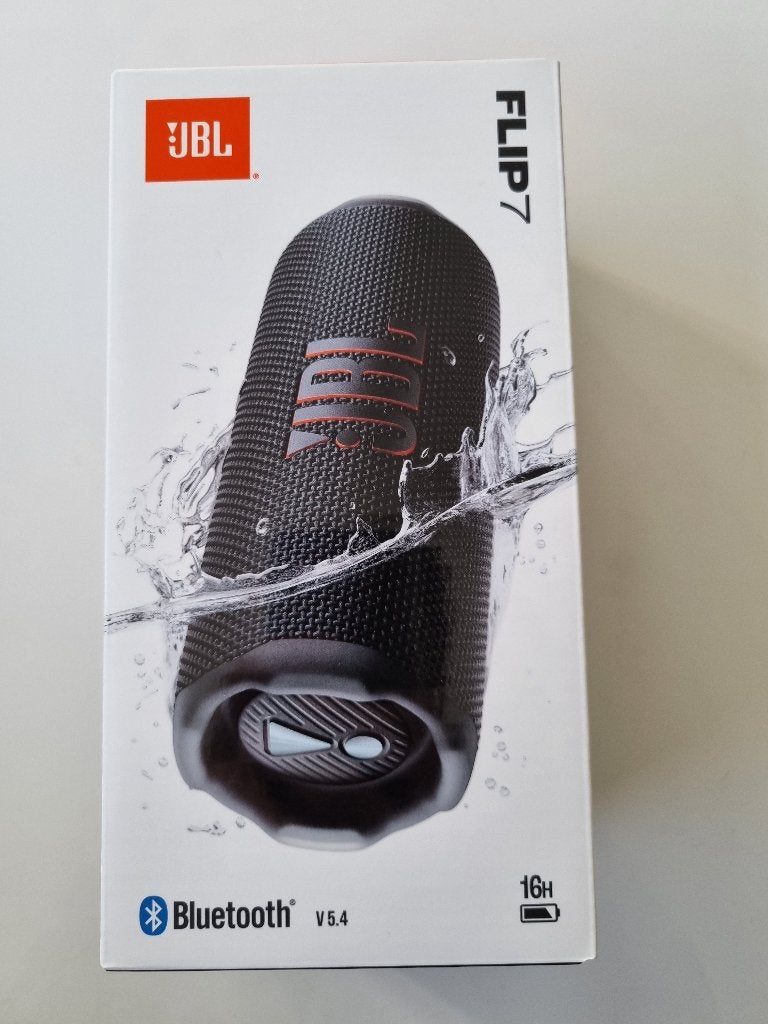 JBL Flip 7 Zwart – Nieuw in doos (Geseald!)