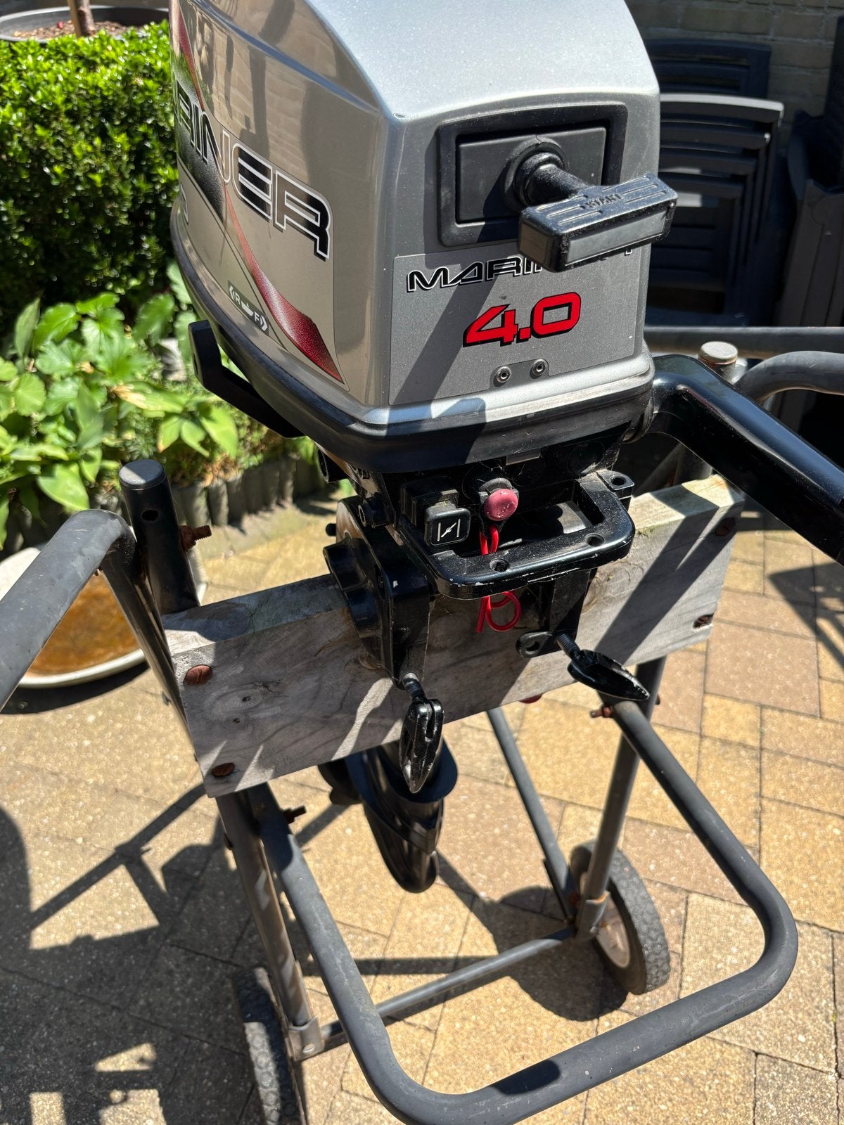 Mariner 4.0 PK 2 takt, Ophalen, Minder dan 5 pk, Zo goed als nieuw, Buitenboordmotor