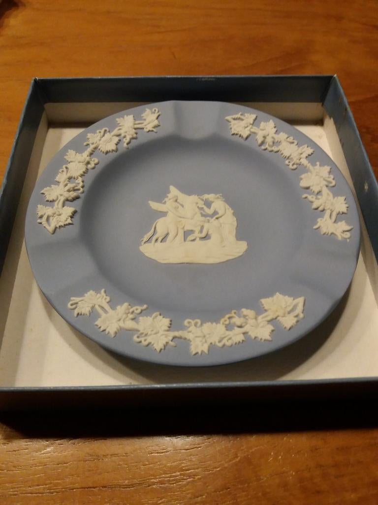 Wedgwood Jasper Blue asbakje., Ophalen of Verzenden
