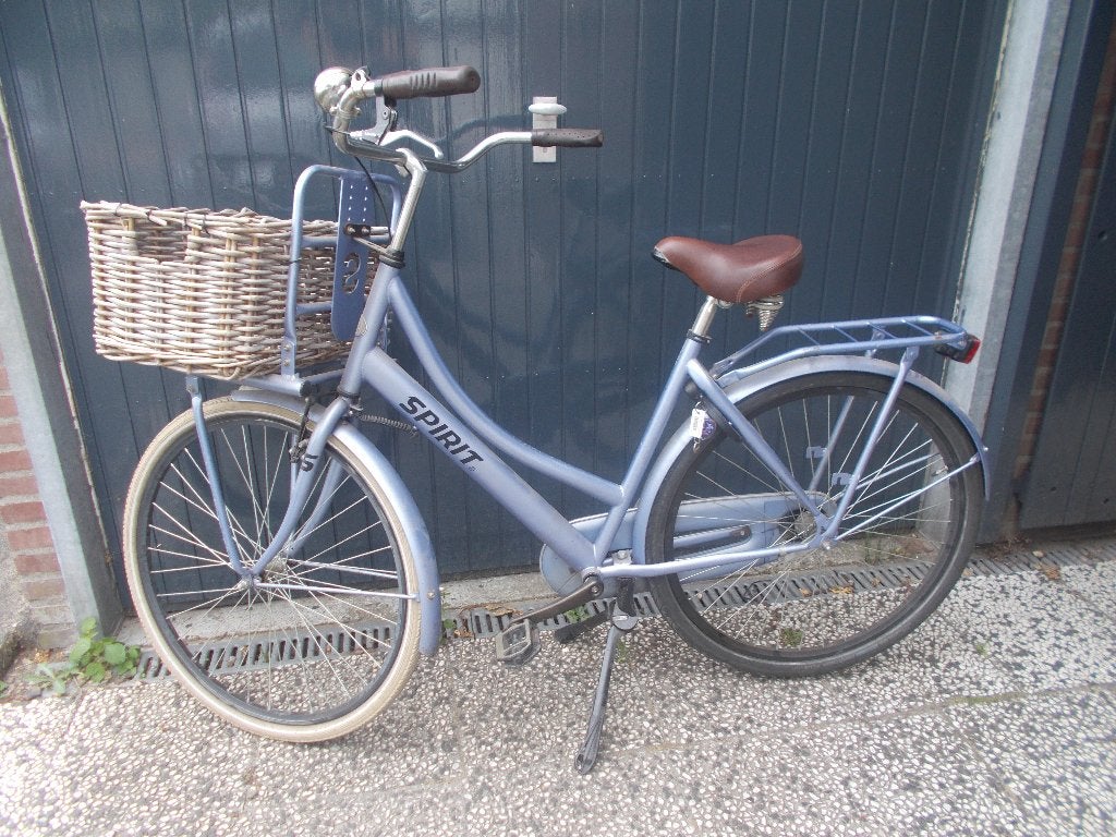 Spirit damesfiets met mand - Gebruikt, Terugtraprem, Gebruikt, 50 tot 53 cm, Ophalen