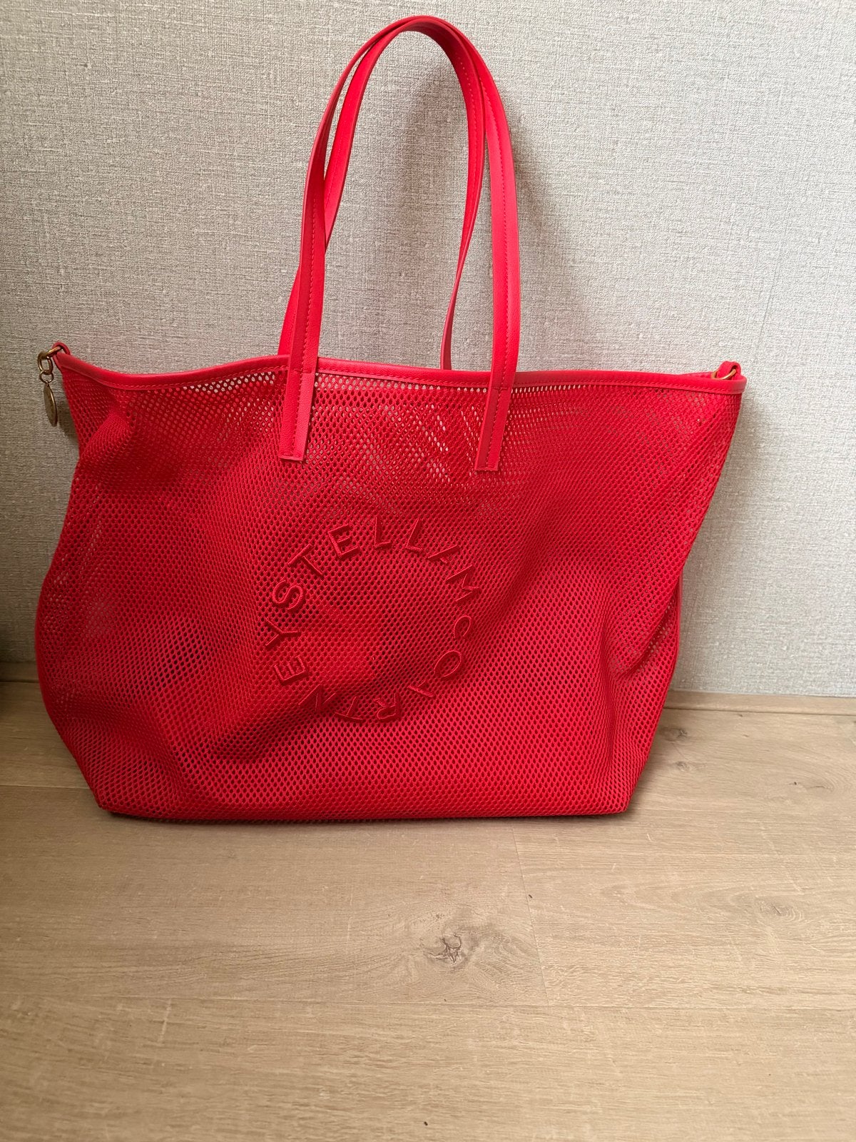 Stella McCartney & H&M Nieuwstaat, Ophalen of Verzenden, Nieuw, Rood, Shopper