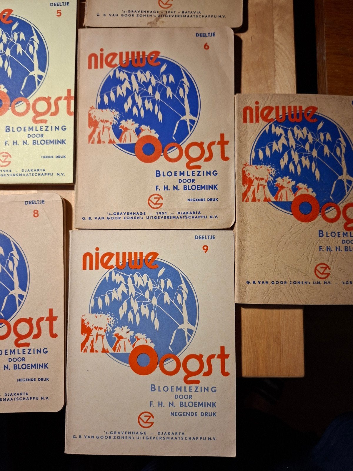 Nieuwe Oogst Bloemlezing F.H.N. Bloemink (Deel 1-10), Ophalen of Verzenden, Gelezen, F.H.N. Bloemink, Nederland
