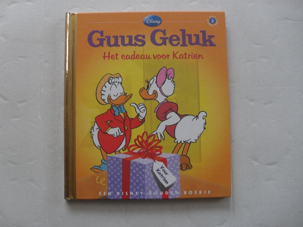 een disney gouden boekje: guus geluk het cadeau voor katrien, Ophalen of Verzenden, Zo goed als nieuw, Fictie algemeen