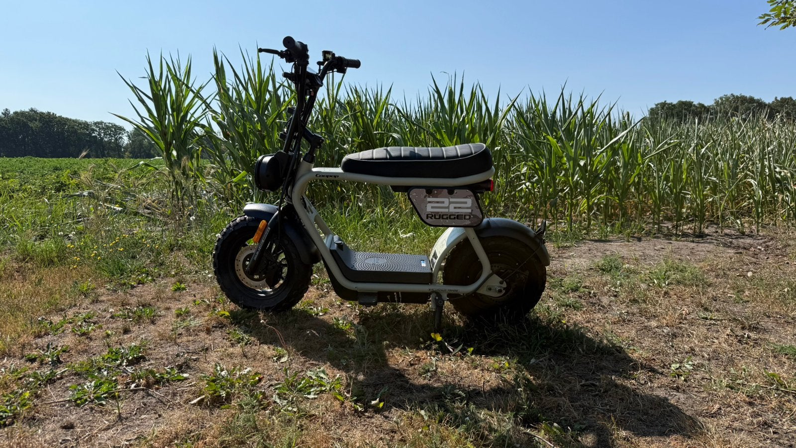 Elektrische brommer-> Coopop rugged. Camperen . 214 km!, Ophalen, Maximaal 45 km/u, Elektrisch, Zo goed als nieuw