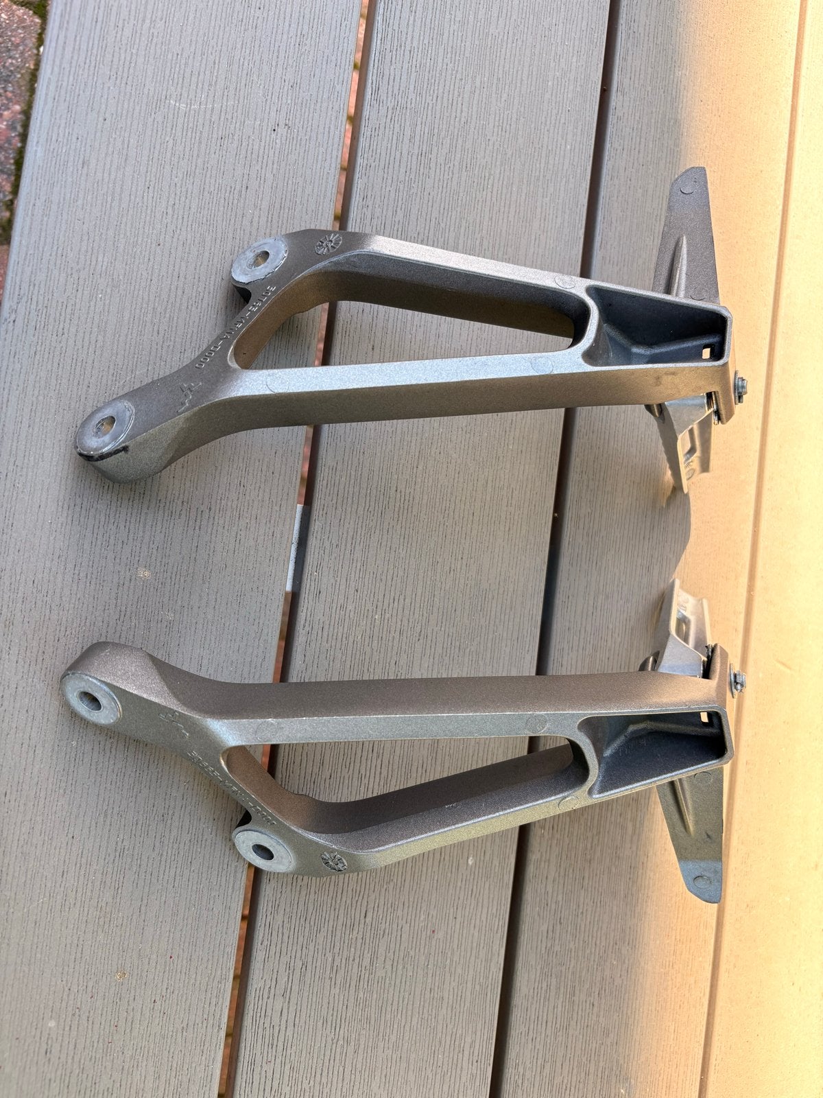 Honda CB1000R passagiers voetsteunen 2008-2016, Ophalen of Verzenden, Gebruikt