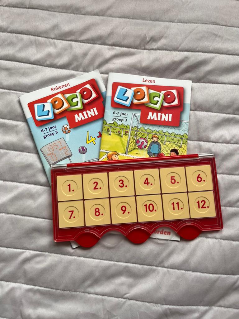 Loco Mini Voetbal Thema: Rekenen & Lezen Groep 3, Ophalen, Zo goed als nieuw, Taal en Lezen
